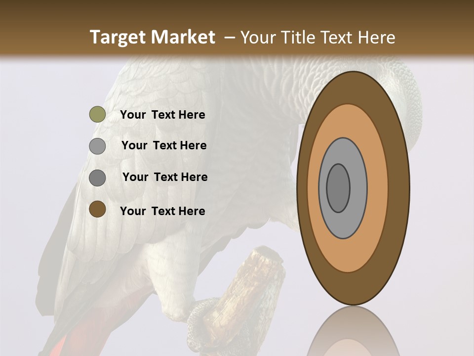 Fluff Mimic Nature PowerPoint Template