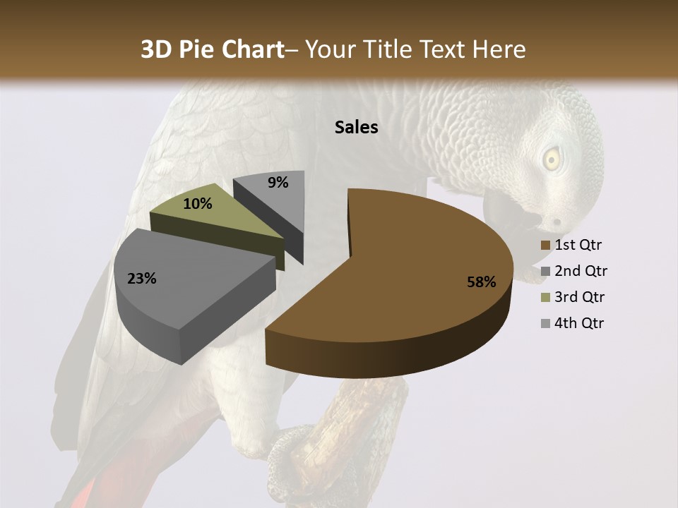 Fluff Mimic Nature PowerPoint Template