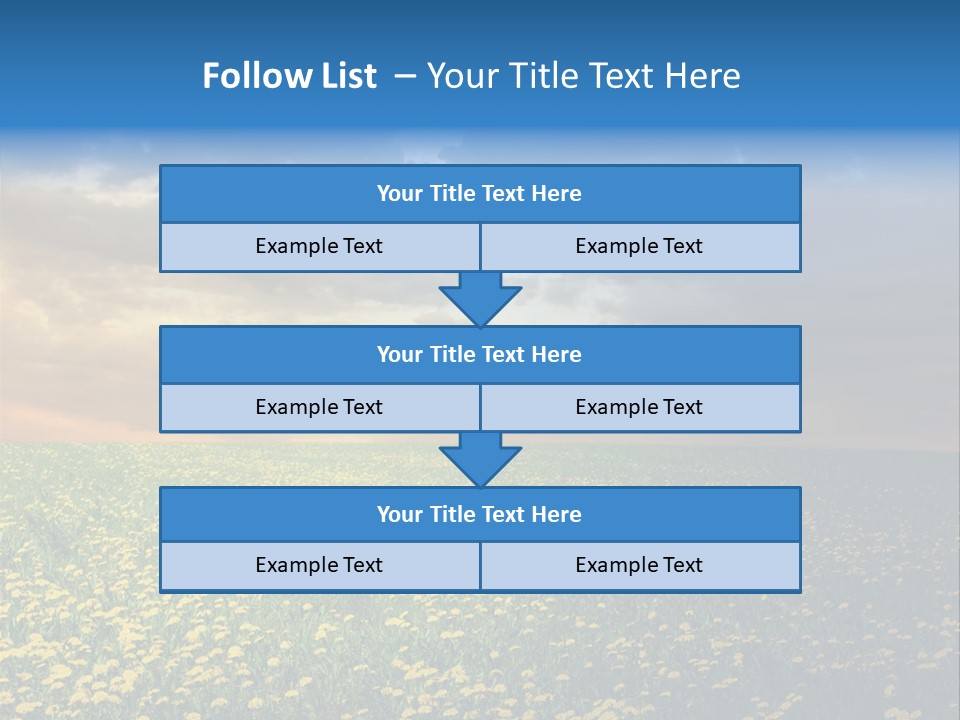 Day Cloudscape Season PowerPoint Template