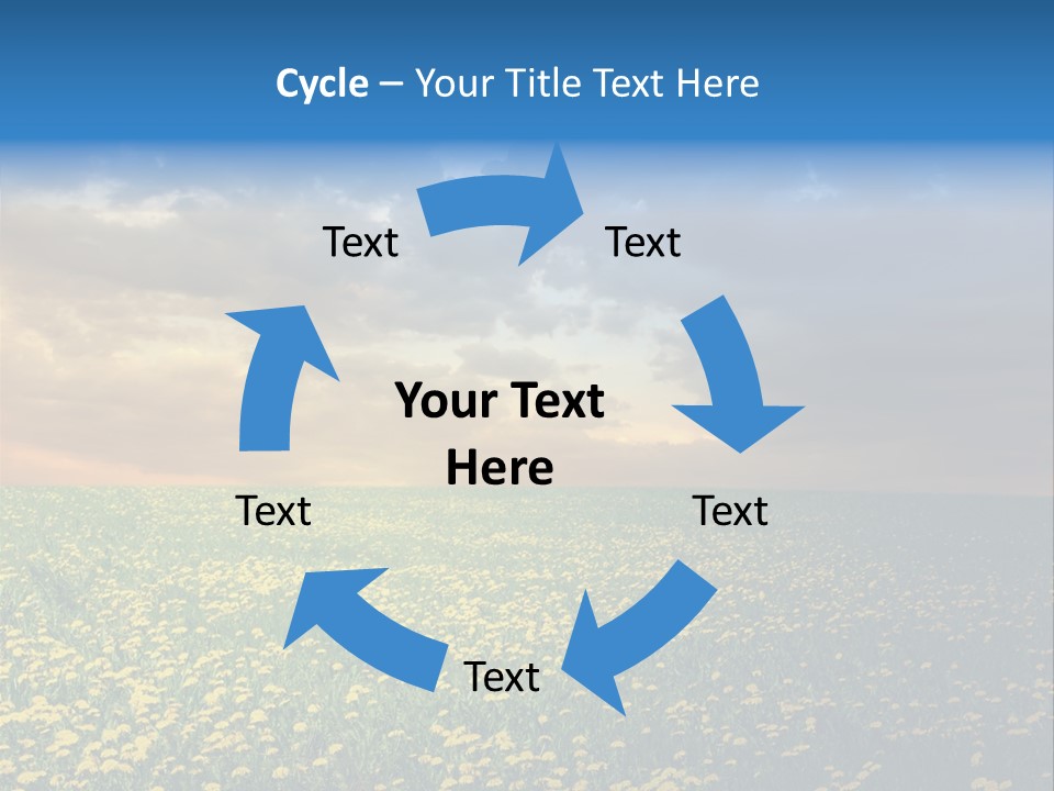 Day Cloudscape Season PowerPoint Template