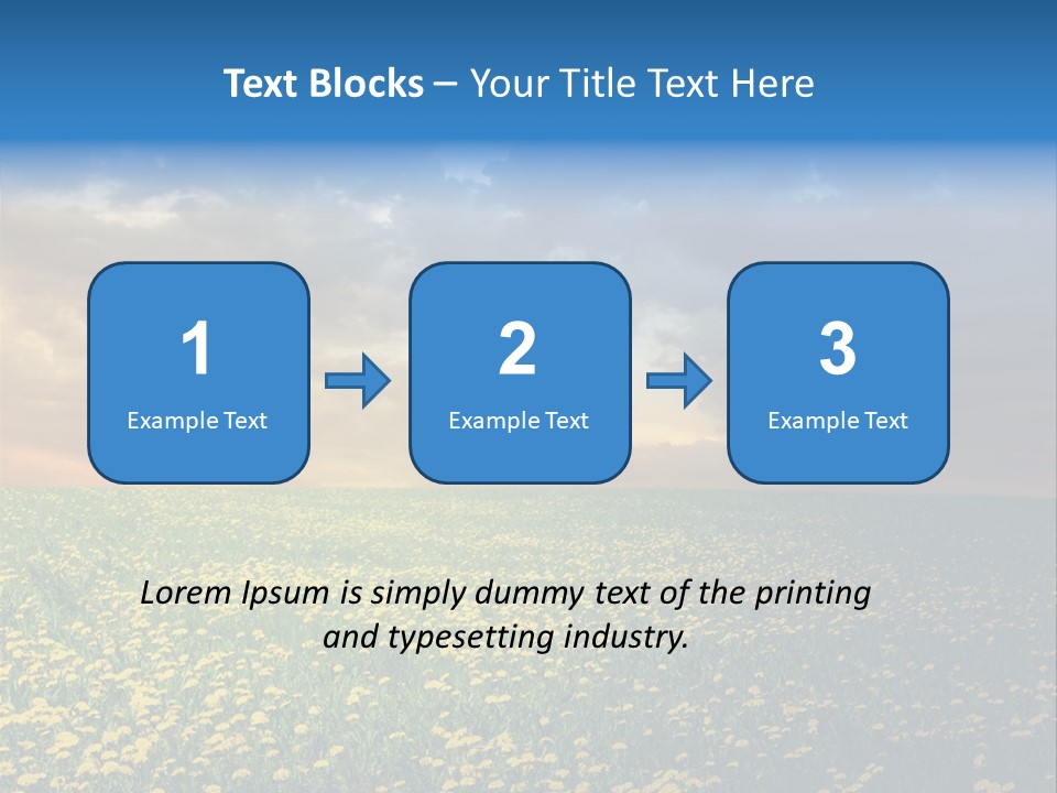 Day Cloudscape Season PowerPoint Template