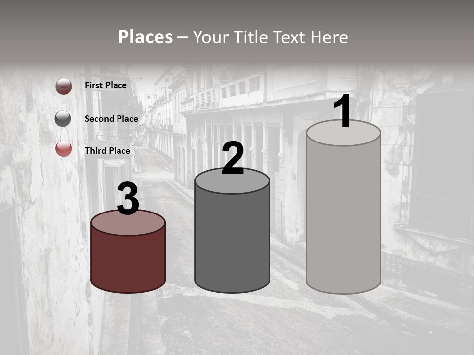 Destination Edifice Caribbean PowerPoint Template