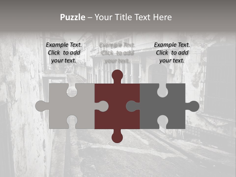 Destination Edifice Caribbean PowerPoint Template