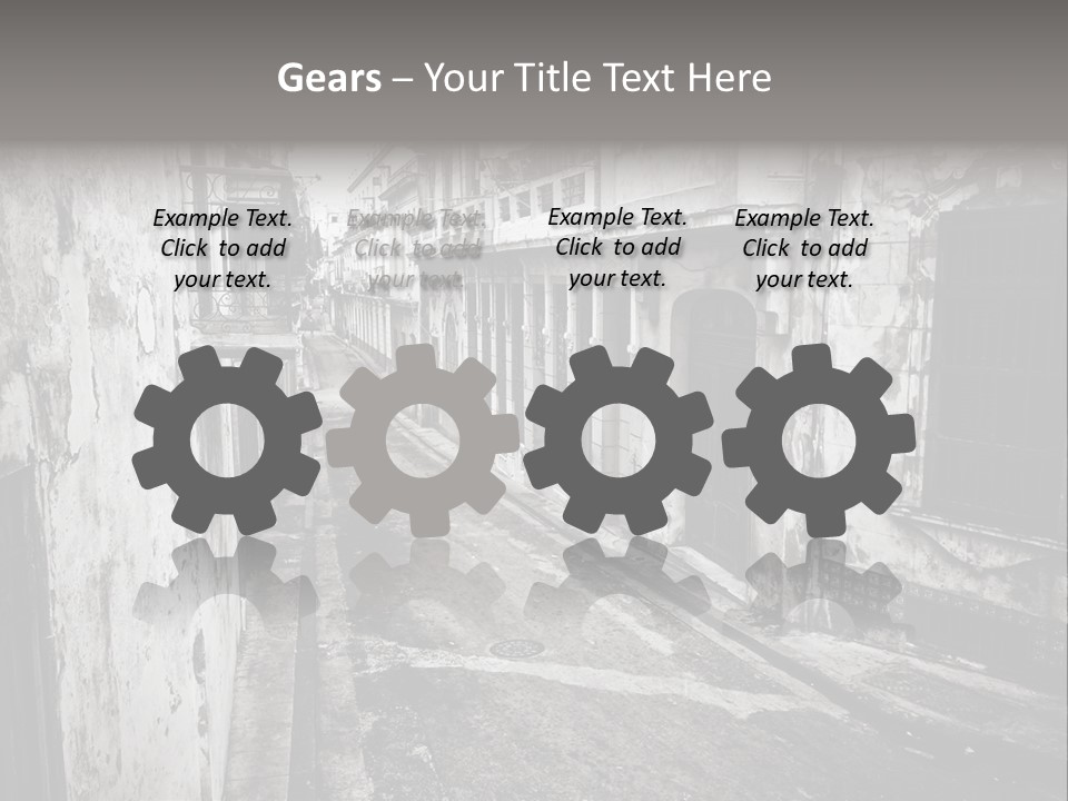 Destination Edifice Caribbean PowerPoint Template