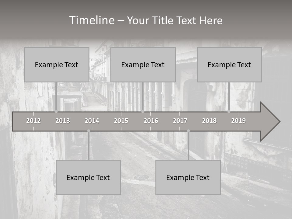 Destination Edifice Caribbean PowerPoint Template