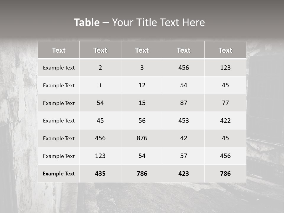 Destination Edifice Caribbean PowerPoint Template