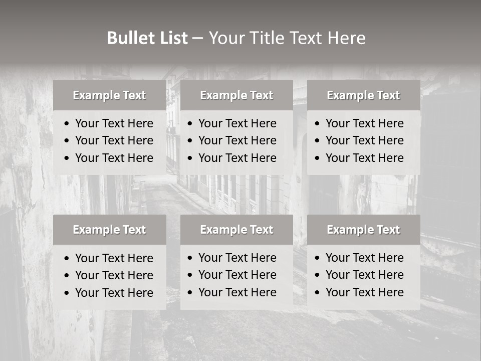 Destination Edifice Caribbean PowerPoint Template
