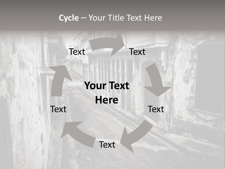 Destination Edifice Caribbean PowerPoint Template