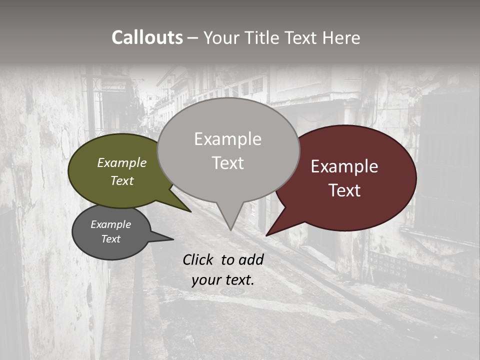 Destination Edifice Caribbean PowerPoint Template