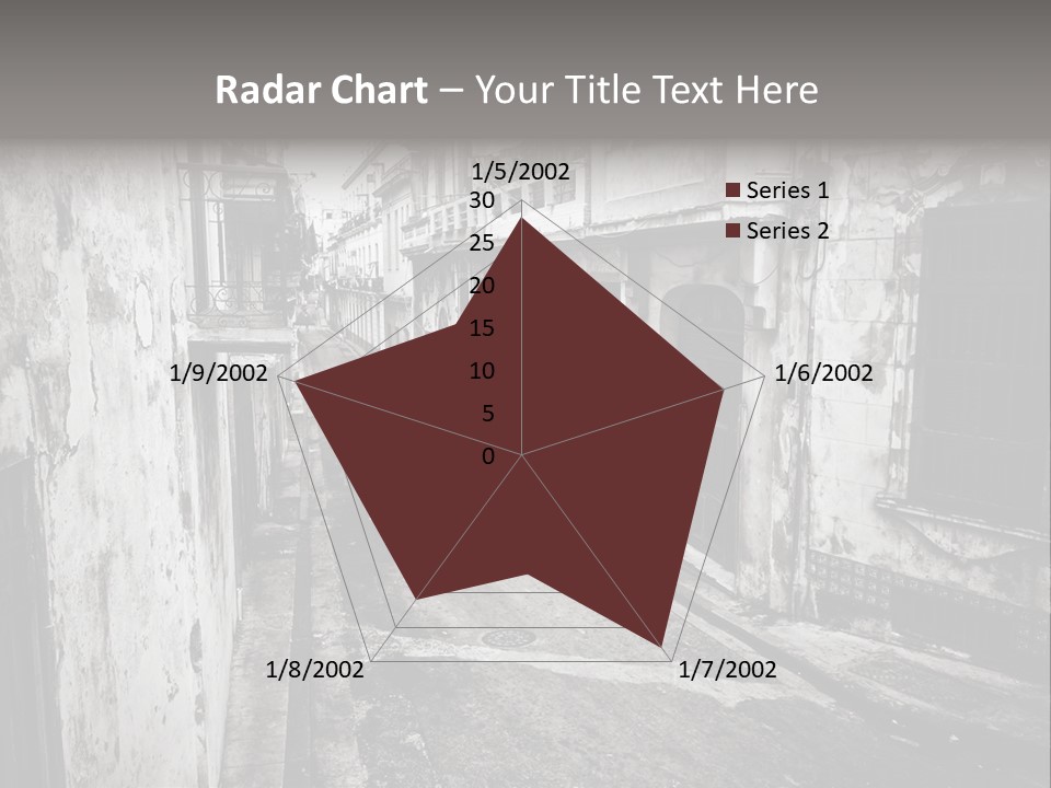 Destination Edifice Caribbean PowerPoint Template