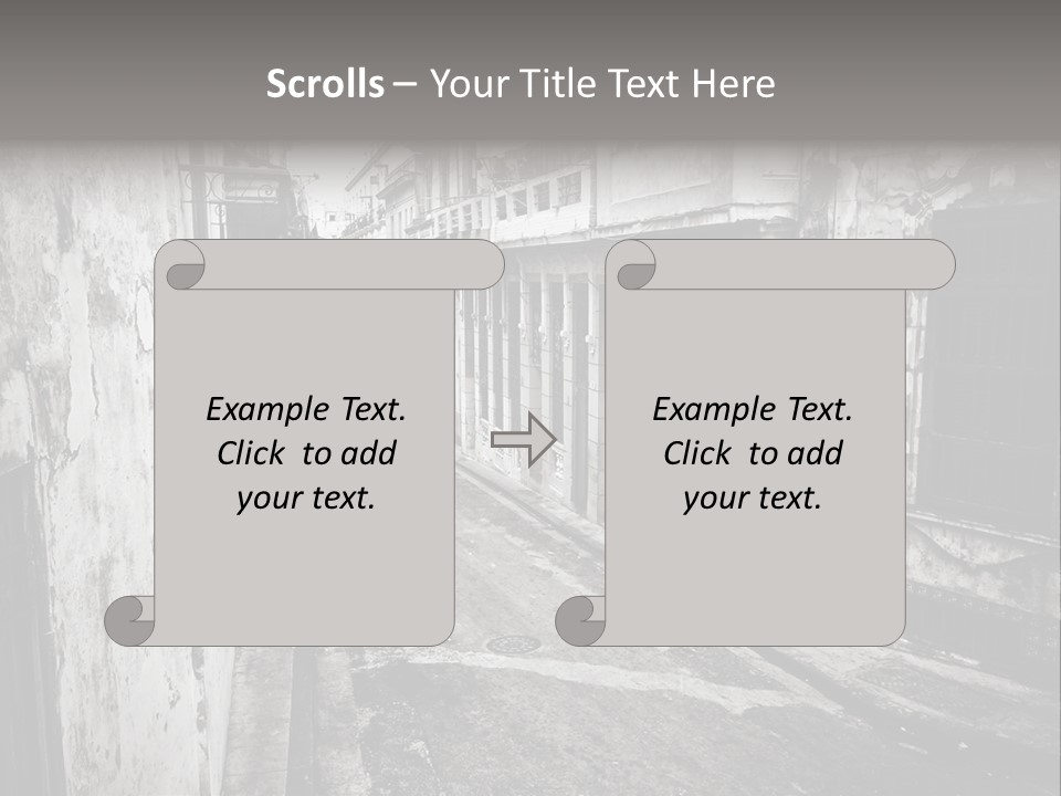 Destination Edifice Caribbean PowerPoint Template