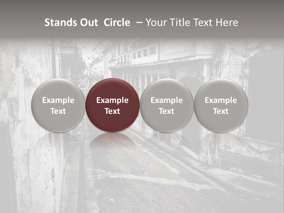 Destination Edifice Caribbean PowerPoint Template