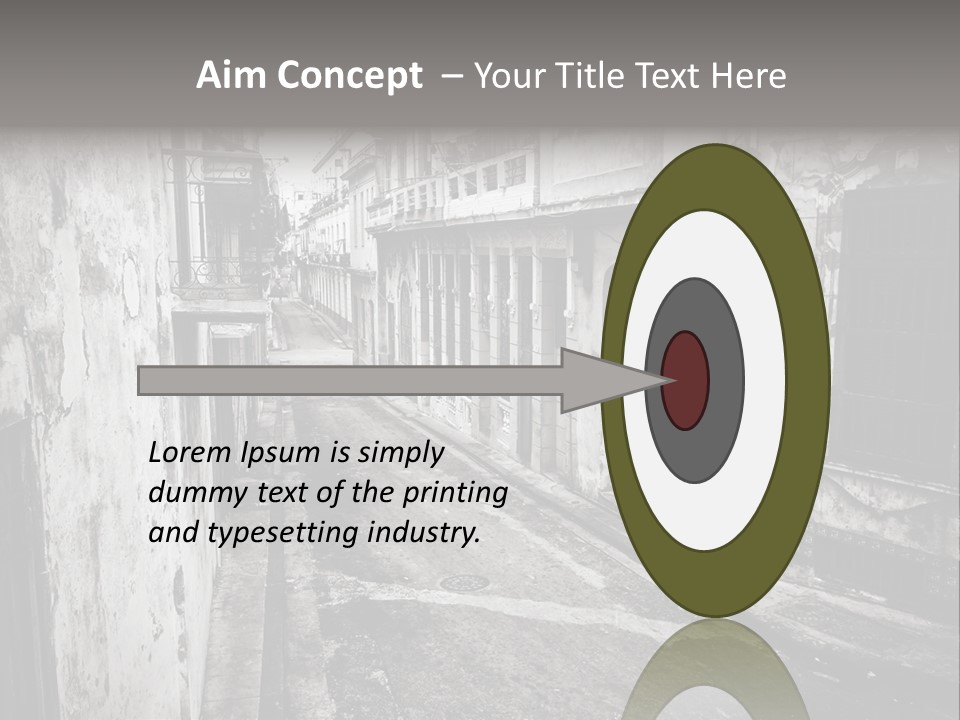 Destination Edifice Caribbean PowerPoint Template