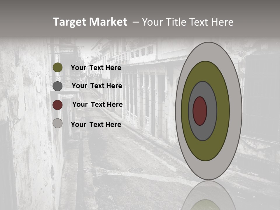 Destination Edifice Caribbean PowerPoint Template