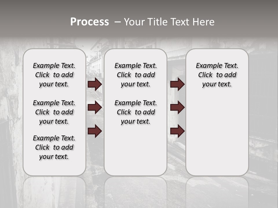 Destination Edifice Caribbean PowerPoint Template