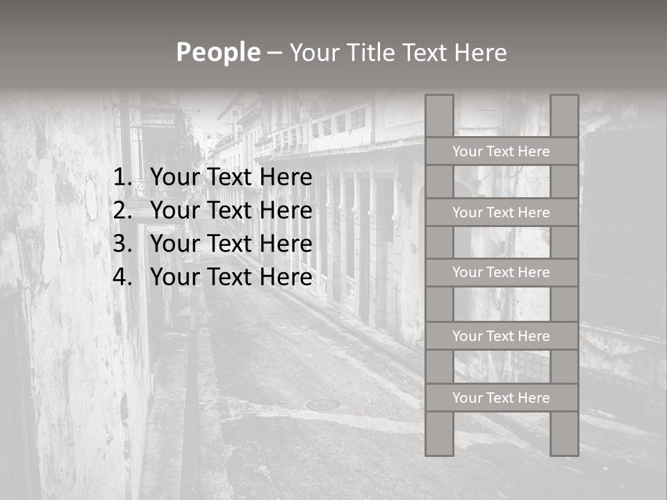 Destination Edifice Caribbean PowerPoint Template