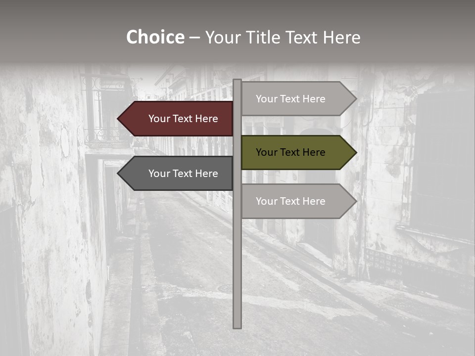 Destination Edifice Caribbean PowerPoint Template