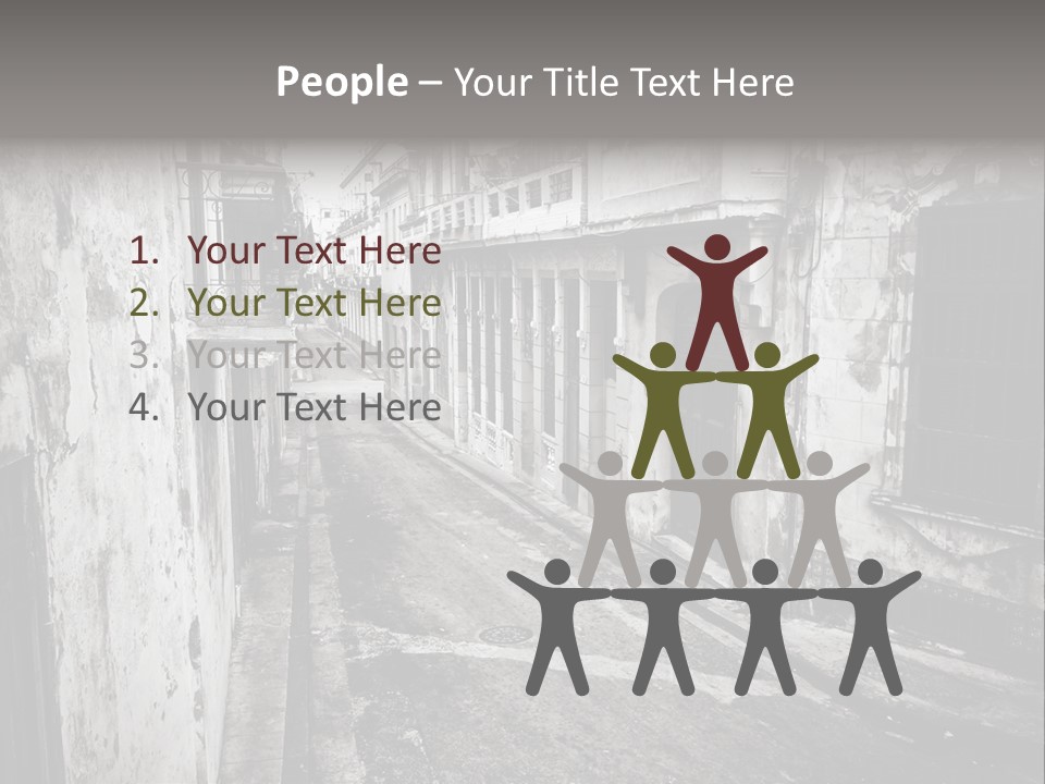 Destination Edifice Caribbean PowerPoint Template