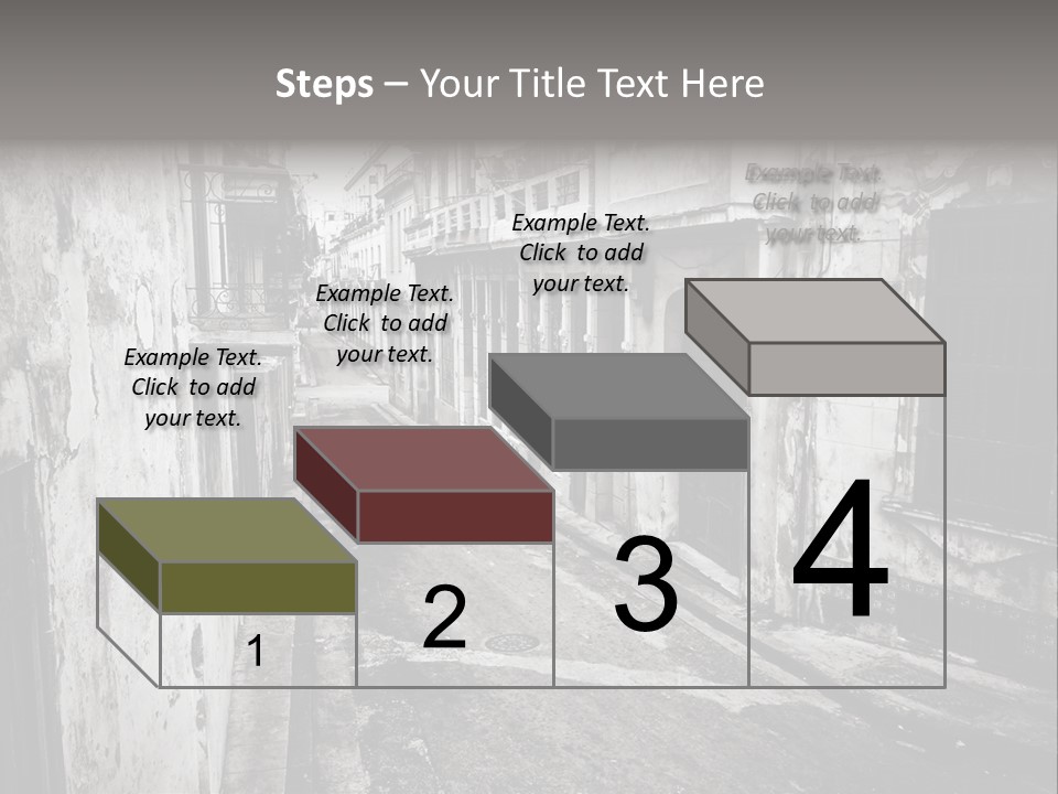 Destination Edifice Caribbean PowerPoint Template