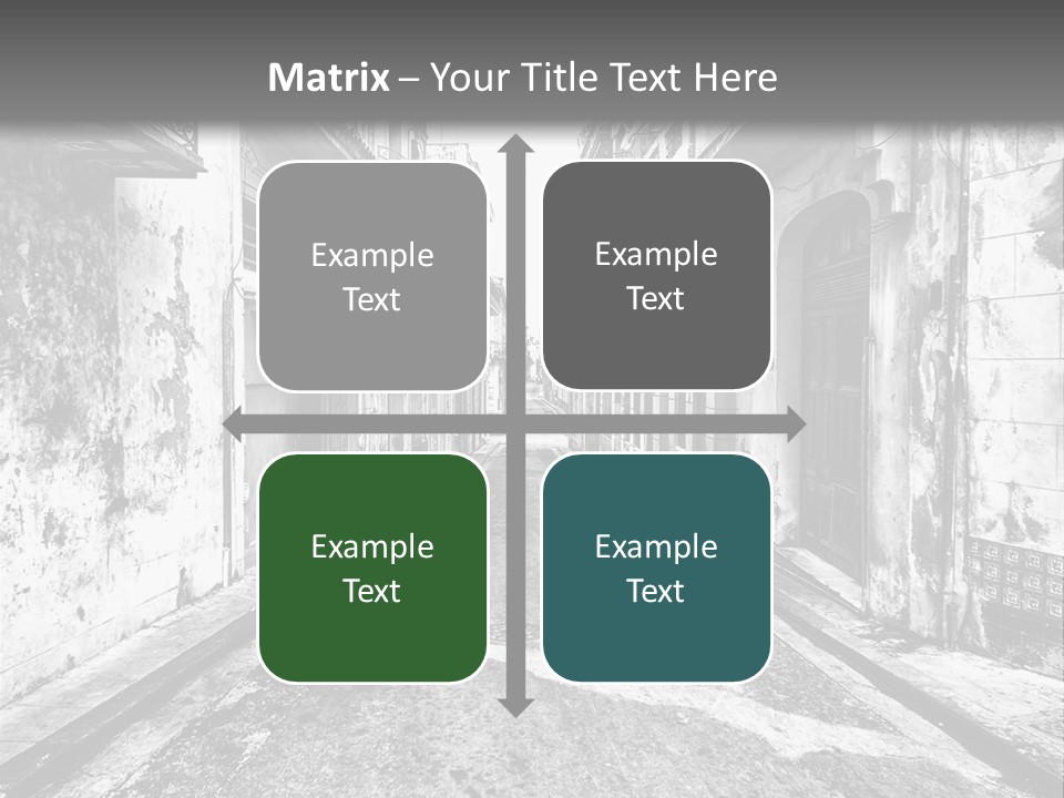 White Street Architecture PowerPoint Template