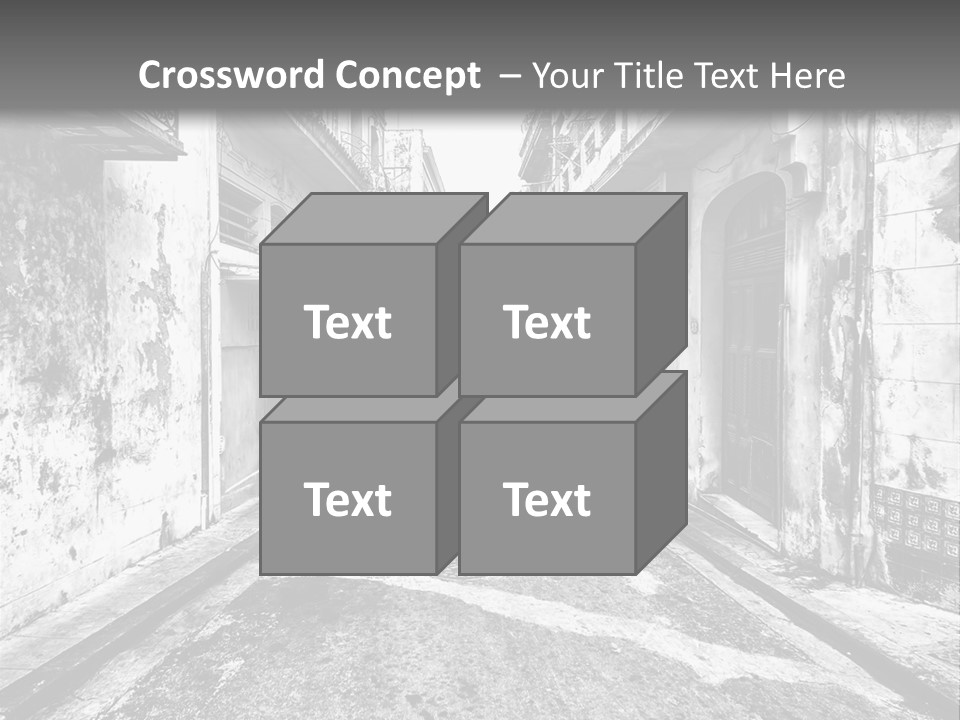 White Street Architecture PowerPoint Template