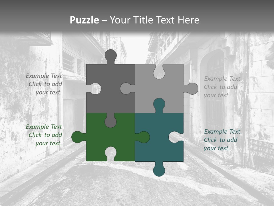 White Street Architecture PowerPoint Template