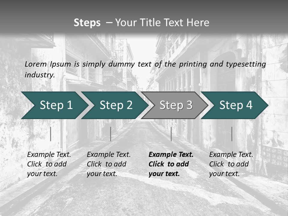 White Street Architecture PowerPoint Template