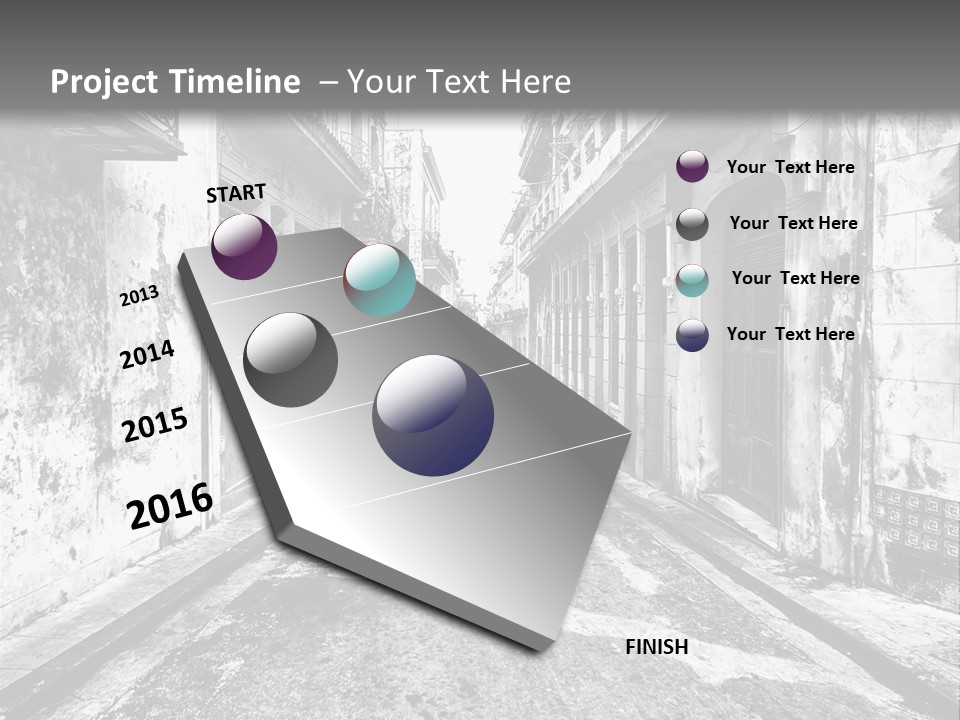 White Street Architecture PowerPoint Template