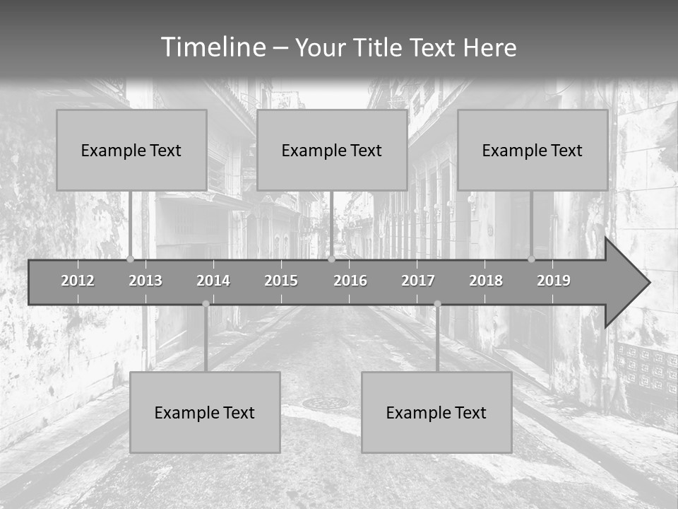 White Street Architecture PowerPoint Template