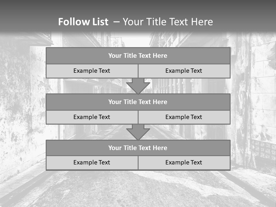 White Street Architecture PowerPoint Template