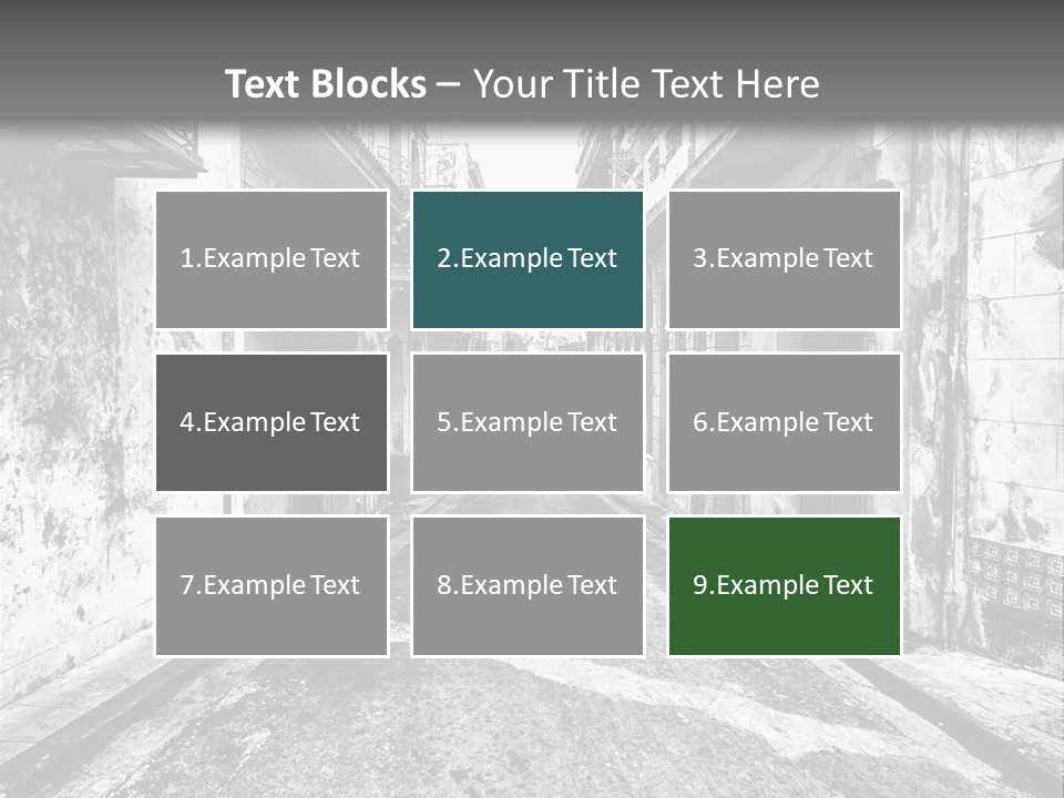 White Street Architecture PowerPoint Template