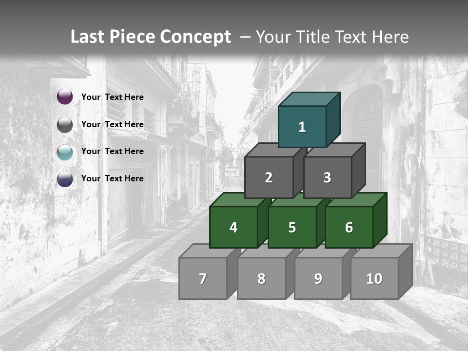 White Street Architecture PowerPoint Template
