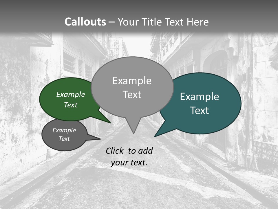 White Street Architecture PowerPoint Template