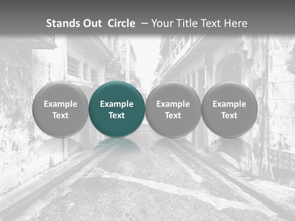 White Street Architecture PowerPoint Template