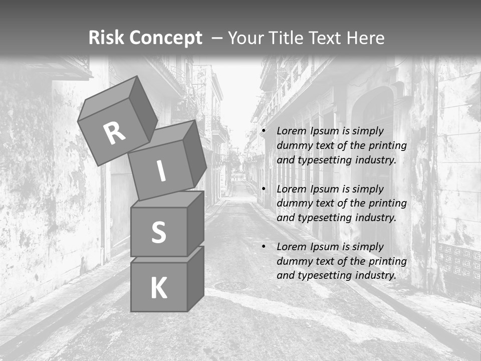 White Street Architecture PowerPoint Template