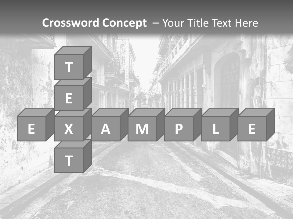 White Street Architecture PowerPoint Template