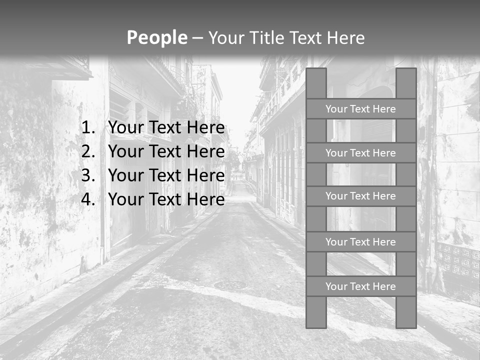 White Street Architecture PowerPoint Template