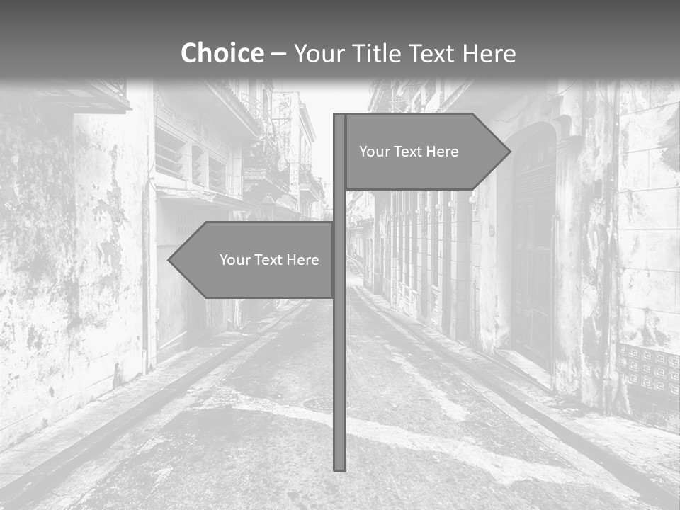 White Street Architecture PowerPoint Template