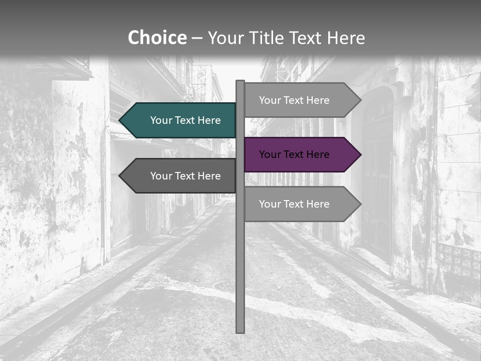 White Street Architecture PowerPoint Template