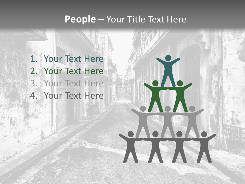 White Street Architecture PowerPoint Template