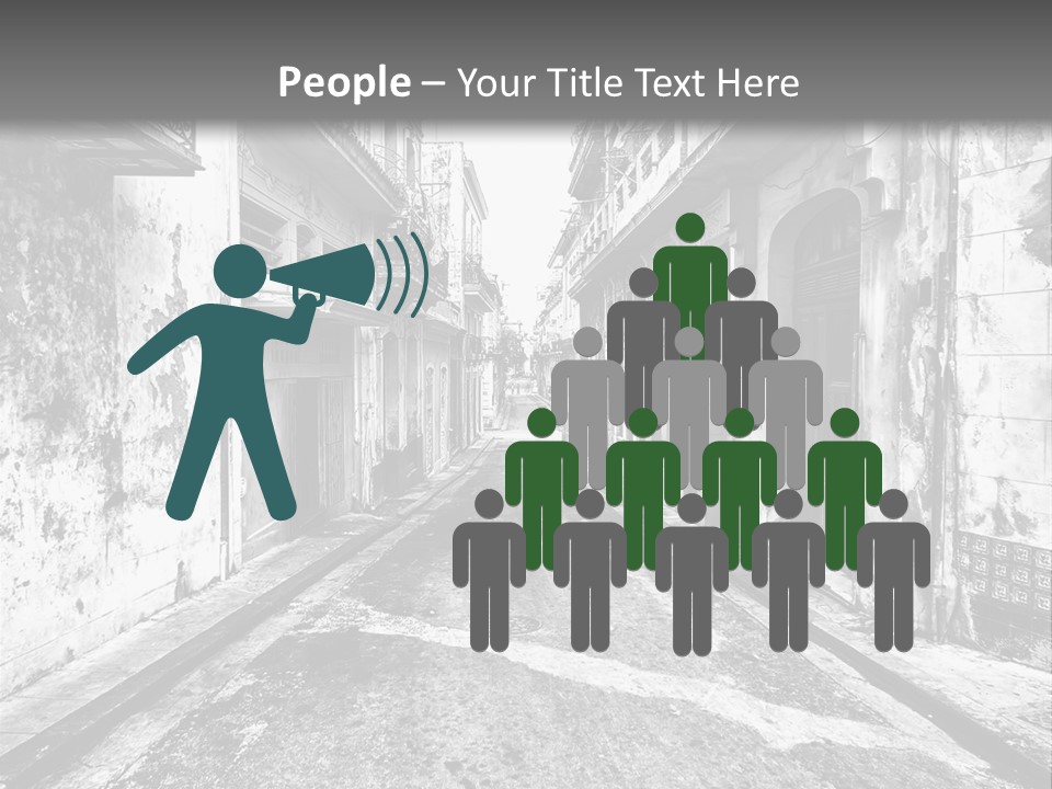 White Street Architecture PowerPoint Template