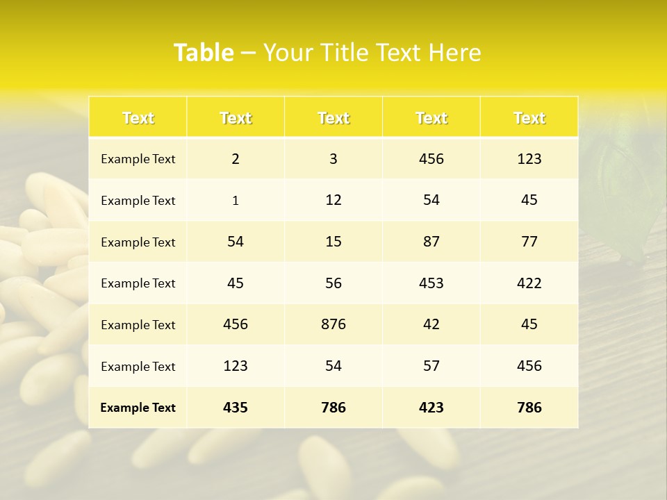 Sauce Gravy Pasta PowerPoint Template