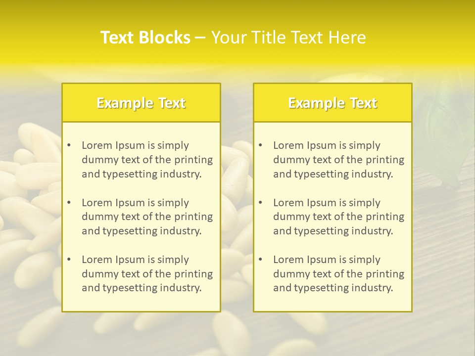 Sauce Gravy Pasta PowerPoint Template