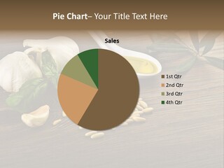 White Pasta Spoon PowerPoint Template