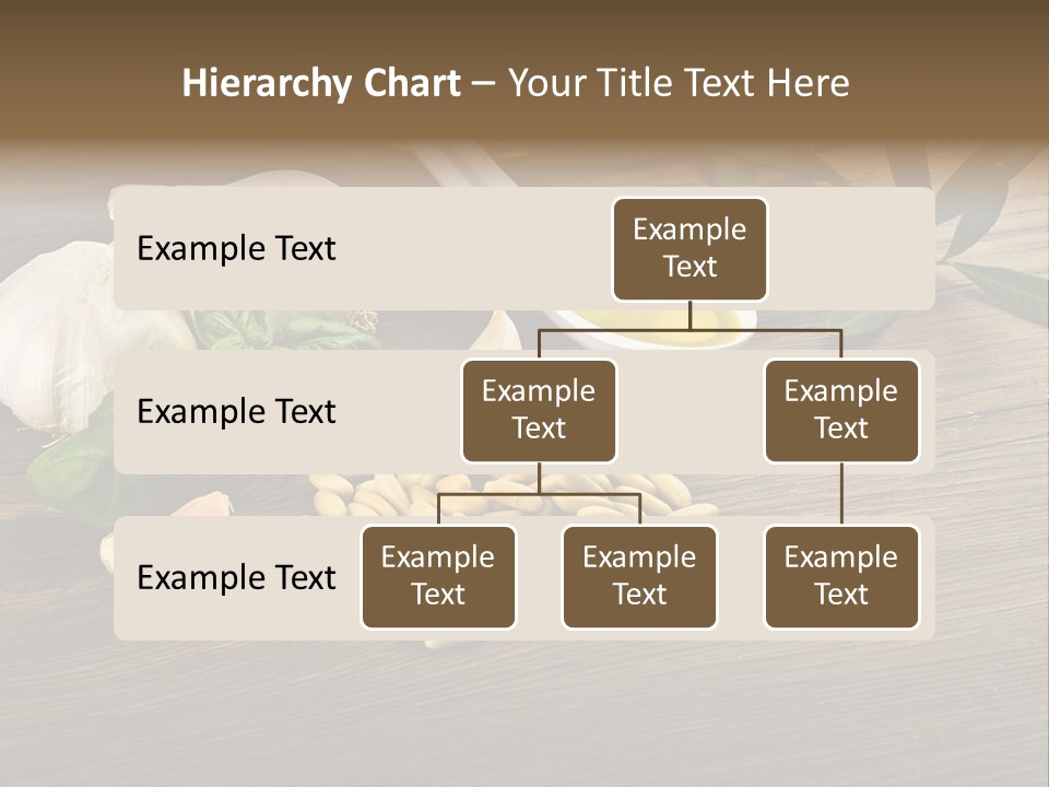 White Pasta Spoon PowerPoint Template