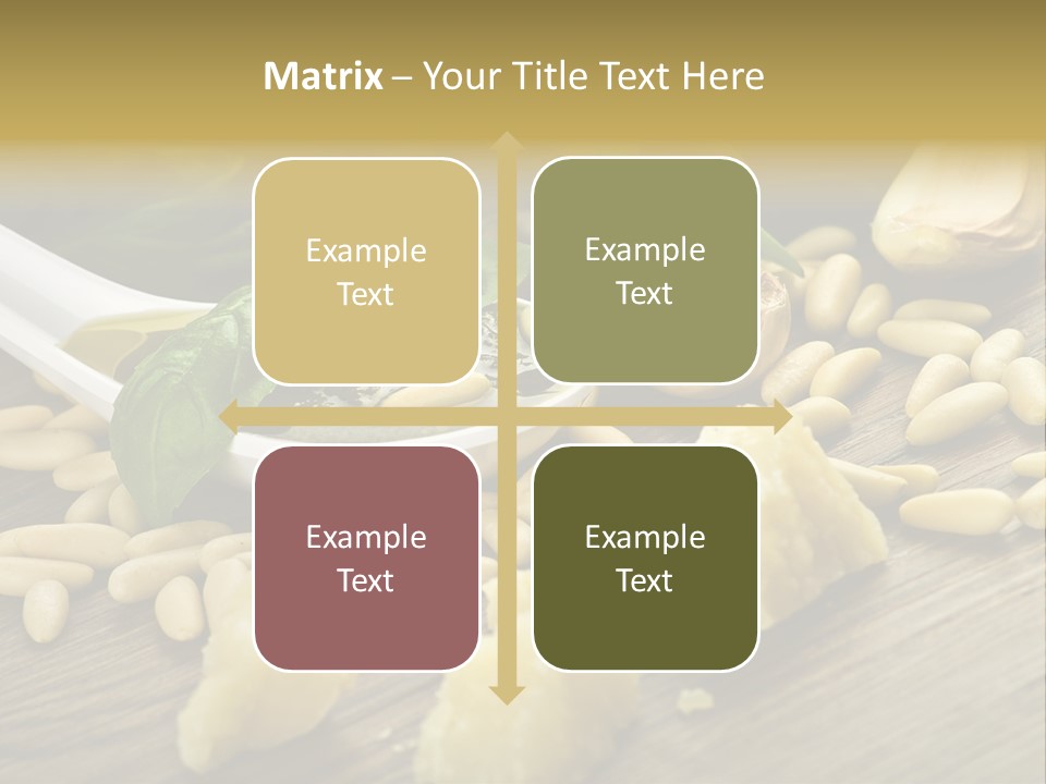 Background Meal Kitchen PowerPoint Template