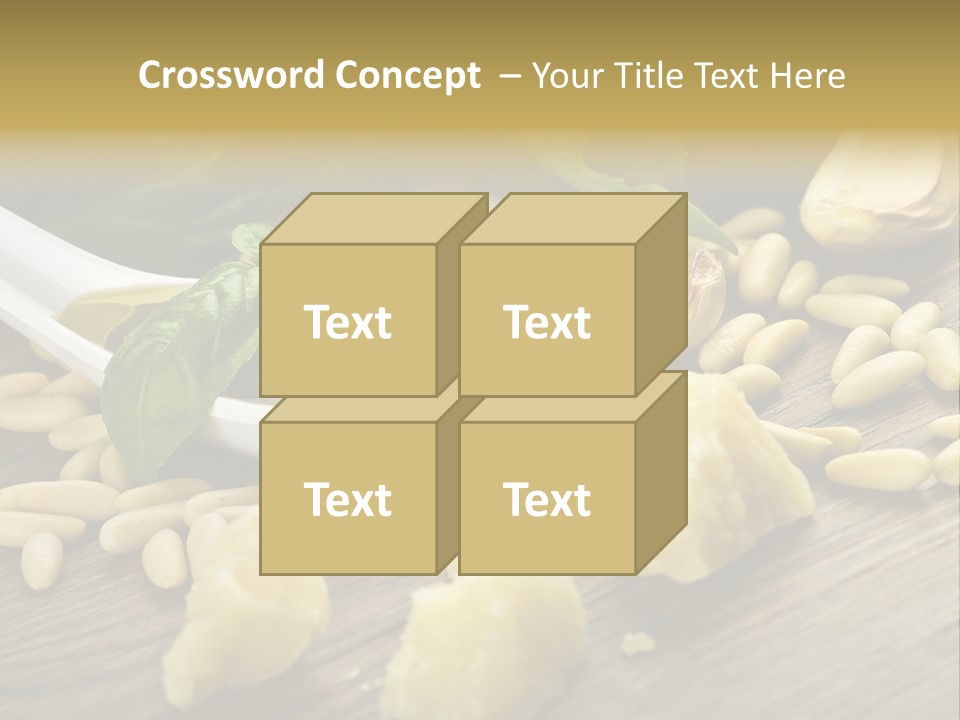 Background Meal Kitchen PowerPoint Template