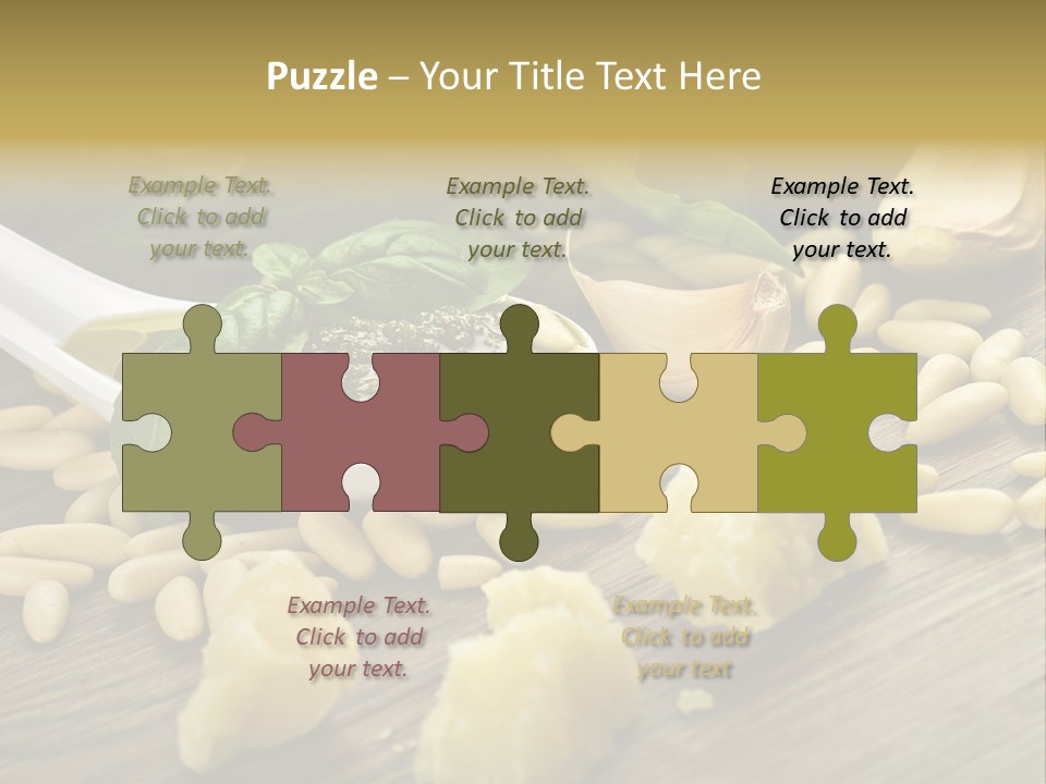 Background Meal Kitchen PowerPoint Template