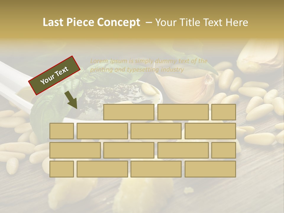 Background Meal Kitchen PowerPoint Template