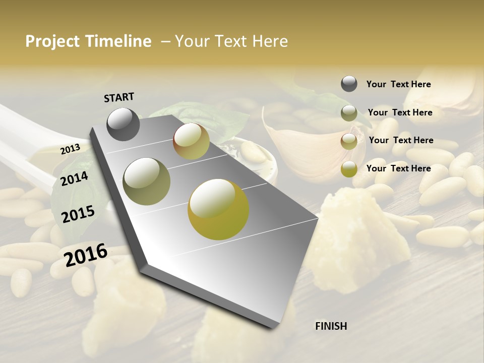 Background Meal Kitchen PowerPoint Template